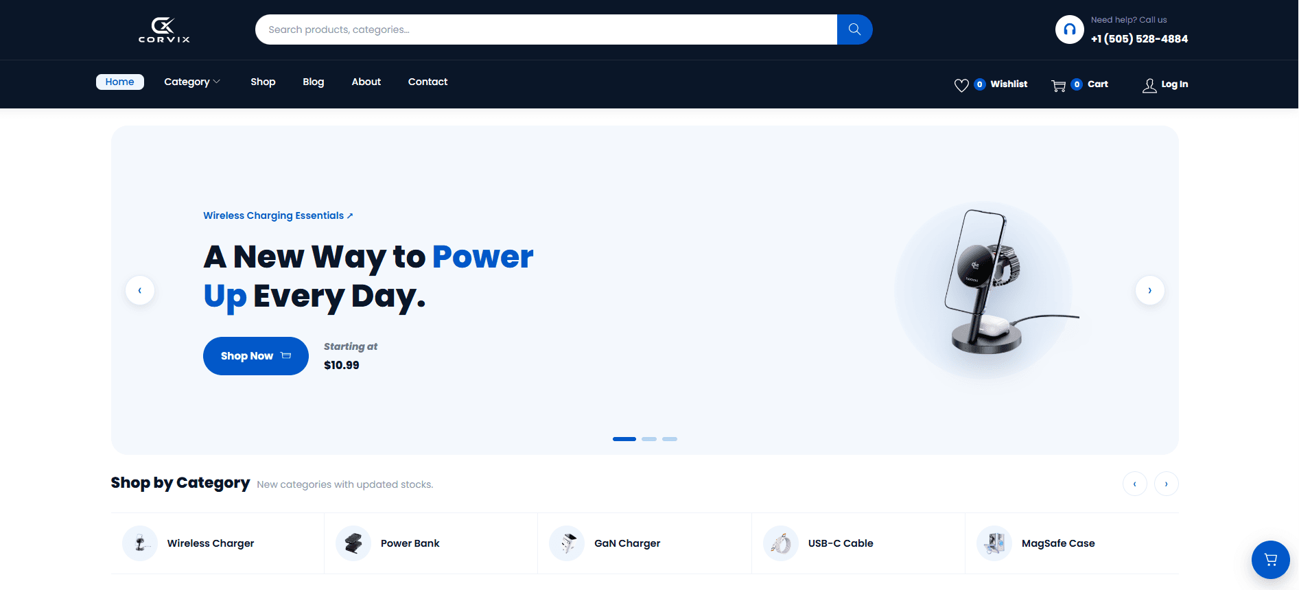 Corvix LLC — live site screenshot